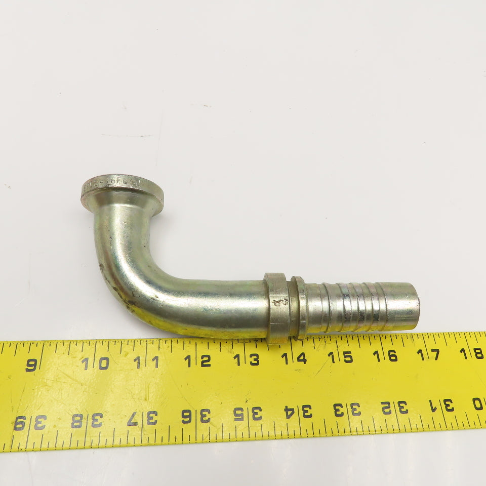 Gates 16GS-16FL90 1" (-16) Hose ID x 1-3/4" O-Ring Flange 90° Elbow