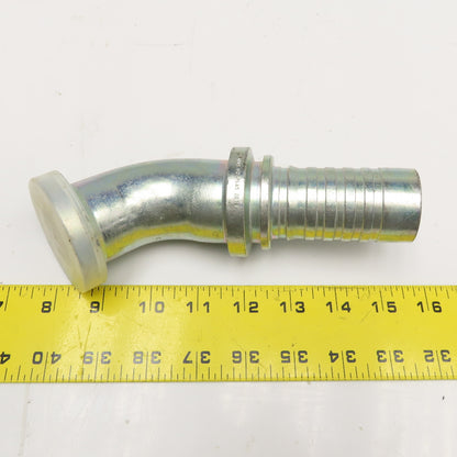 Gates 24GS-24FL45 1-1/2" (-24) Hose ID x 1-1/2" O-Ring Flange 45° Elbow