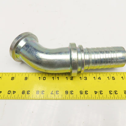 Gates 24GS-24FL45 1-1/2" (-24) Hose ID x 1-1/2" O-Ring Flange 45° Elbow