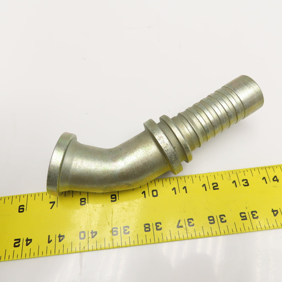 Gates 20PCS-20FL45 1-1/4" (-20) Hose ID x 1-1/4" O-Ring Flange 45° Elbow