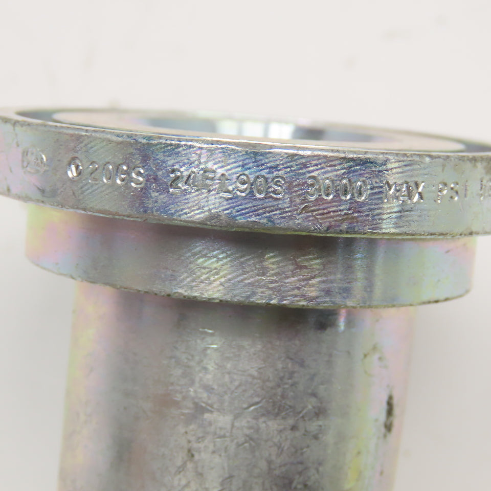 Gates 20GS-24FL90S 1-1/4" (-20) Hose ID x 1-1/4" O-Ring Flange 90° Elbow