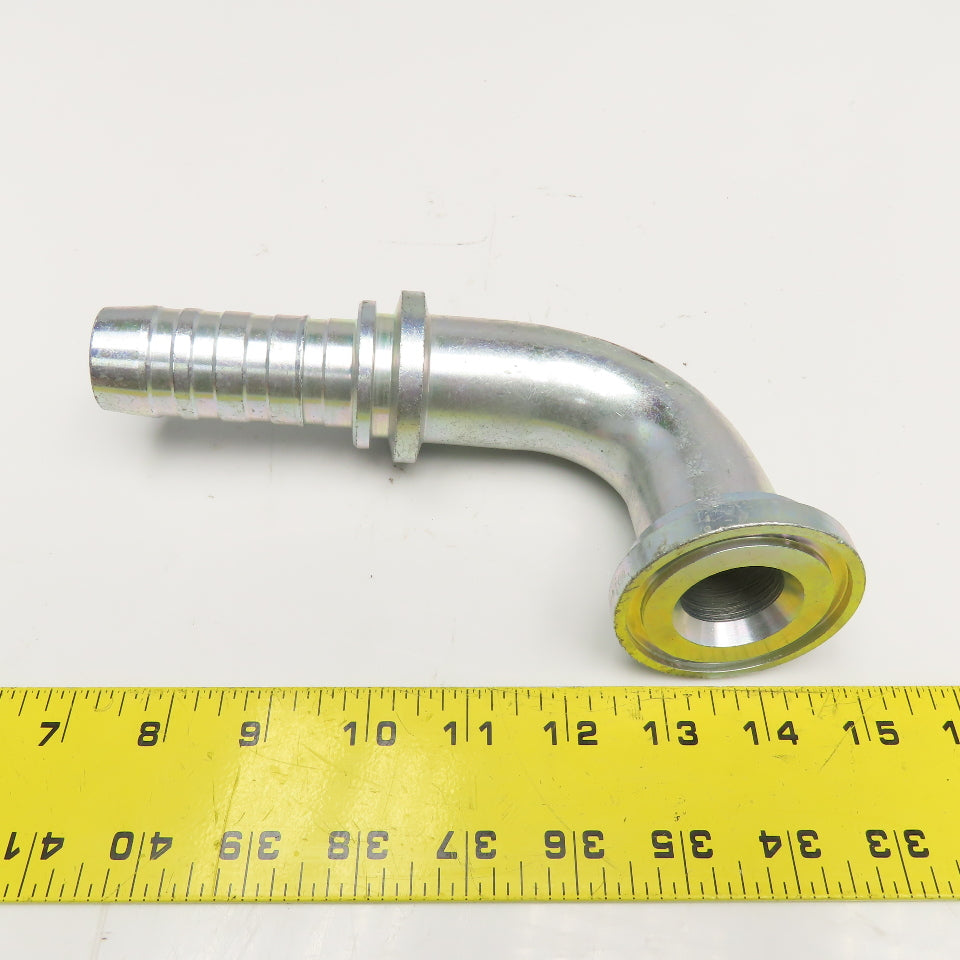 Gates 20GS-24FL90S 1-1/4" (-20) Hose ID x 1-1/4" O-Ring Flange 90° Elbow