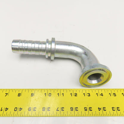 Gates 20GS-24FL90S 1-1/4" (-20) Hose ID x 1-1/4" O-Ring Flange 90° Elbow