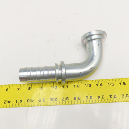 Gates 20GS-24FL90S 1-1/4" (-20) Hose ID x 1-1/4" O-Ring Flange 90° Elbow