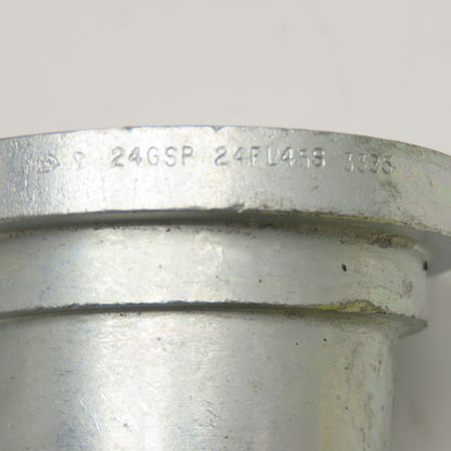 Gates G22306-2424 1-1/2" (-24) Hose ID x 2" O-Ring Flange 45° Elbow