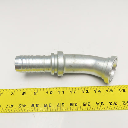 Gates G22306-2424 1-1/2" (-24) Hose ID x 2" O-Ring Flange 45° Elbow