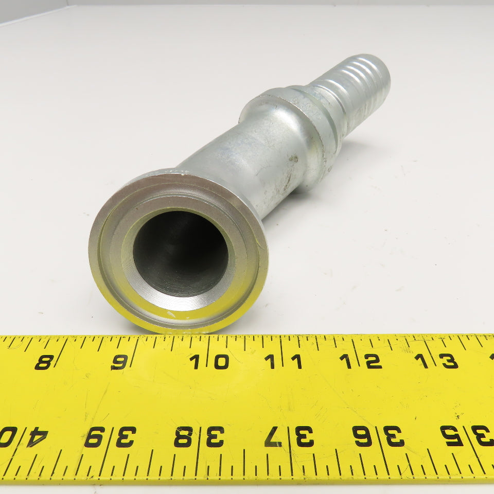 Gates G22306-2424 1-1/2" (-24) Hose ID x 2" O-Ring Flange 45° Elbow