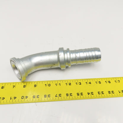Gates G22306-2424 1-1/2" (-24) Hose ID x 2" O-Ring Flange 45° Elbow