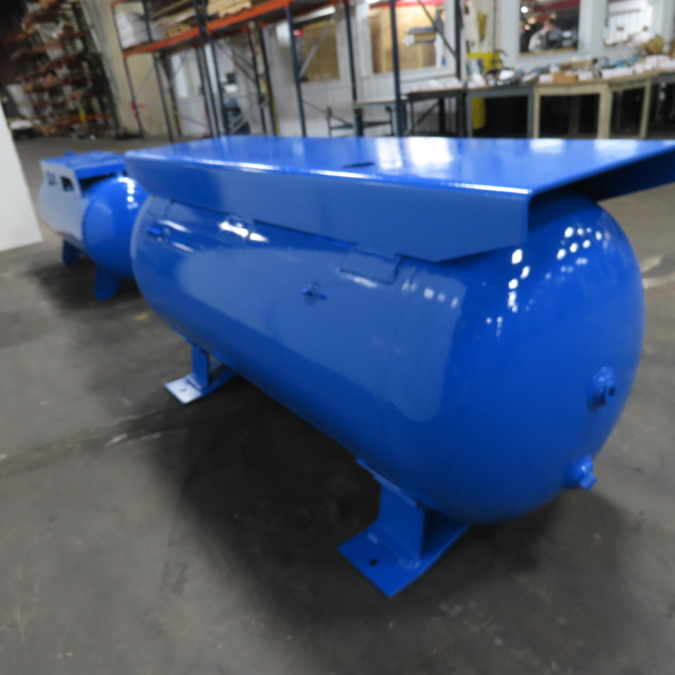 230 Gallon Horizontal Air Compressor Receiver Tank 200PSI