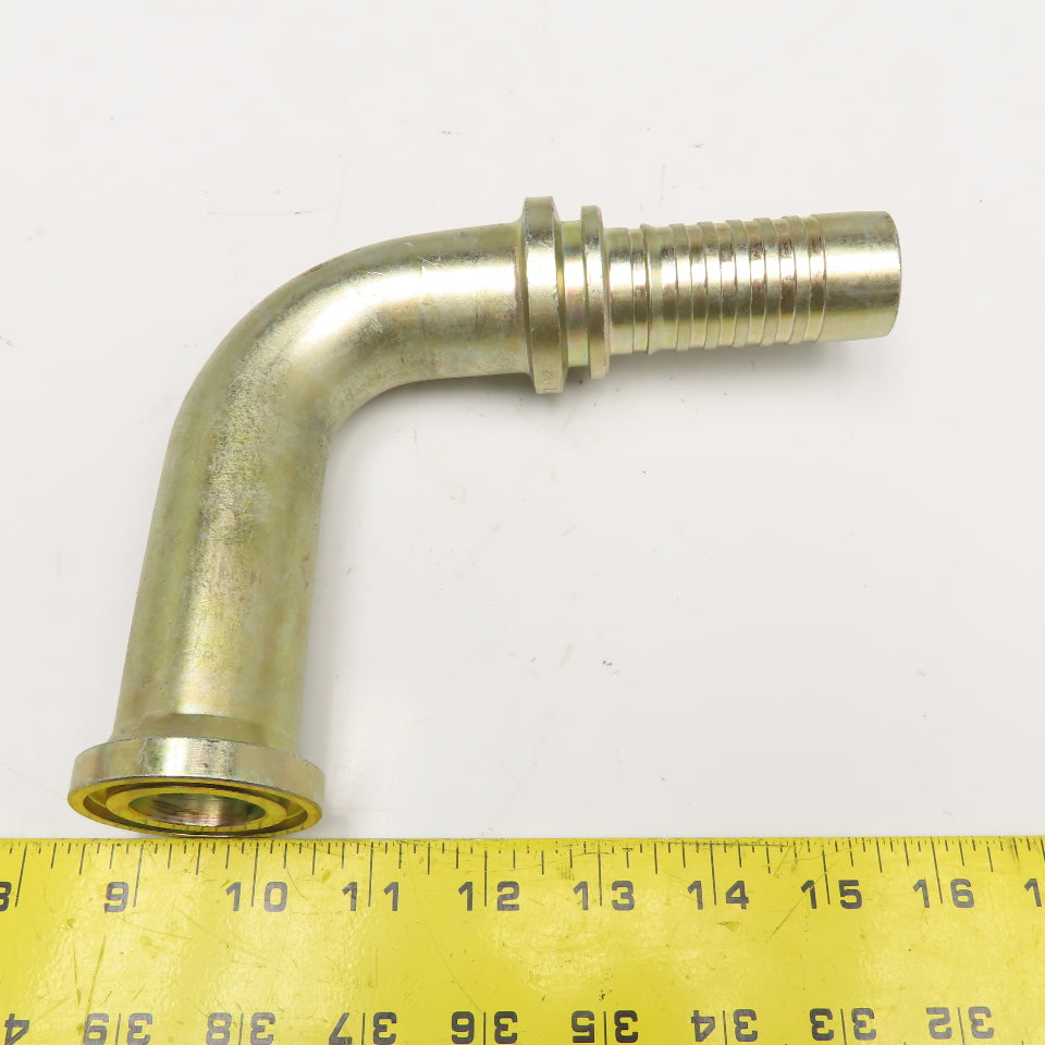 Gates 20PCS-20FL90L 1-1/4" (-20) Hose ID x 1-1/4" O-Ring Flange 90° Elbow
