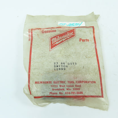Milwaukee 23 66 0575 Genuine Replacement Switch