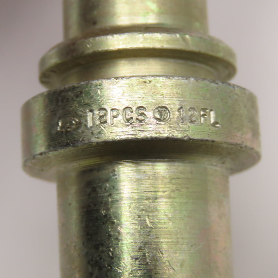 Gates 12PCS-12FL 3/4" (-12) ID Hose x 3/4" O-Ring Flange Straight Fitting