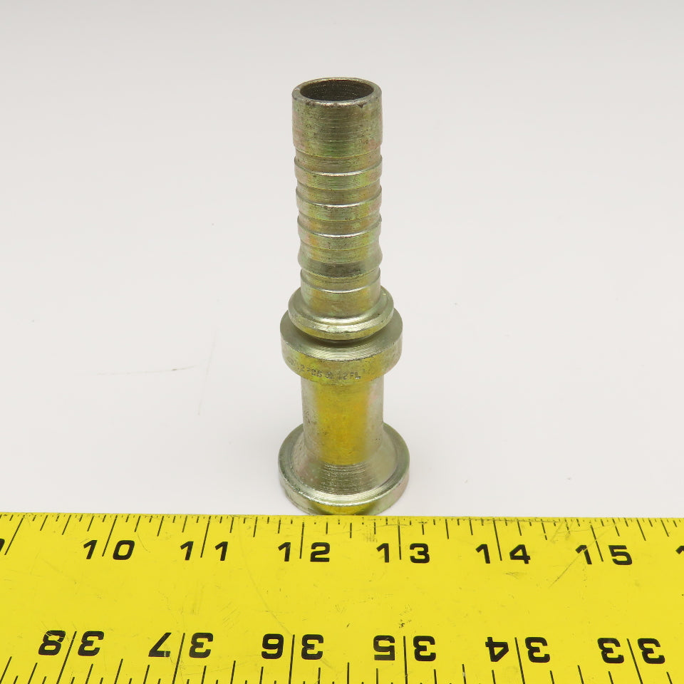 Gates 12PCS-12FL 3/4" (-12) ID Hose x 3/4" O-Ring Flange Straight Fitting