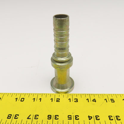 Gates 12PCS-12FL 3/4" (-12) ID Hose x 3/4" O-Ring Flange Straight Fitting