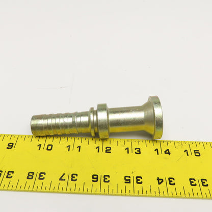Gates 12PCS-12FL 3/4" (-12) ID Hose x 3/4" O-Ring Flange Straight Fitting