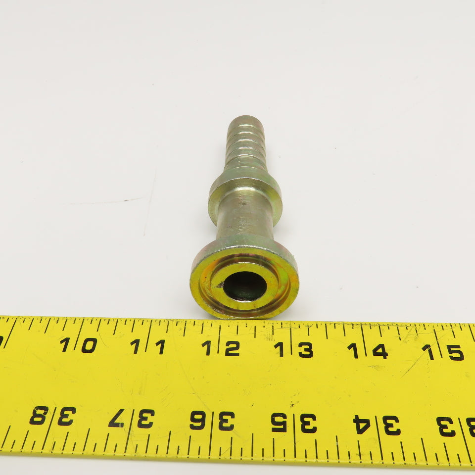 Gates 12PCS-12FL 3/4" (-12) ID Hose x 3/4" O-Ring Flange Straight Fitting