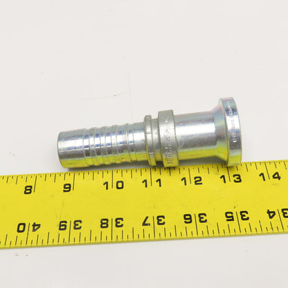 Gates 16PCS-16FL 1" (-16) ID Hose x 1" O-Ring Flange Straight Fitting
