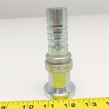 Gates 16PCS-16FL 1" (-16) ID Hose x 1" O-Ring Flange Straight Fitting