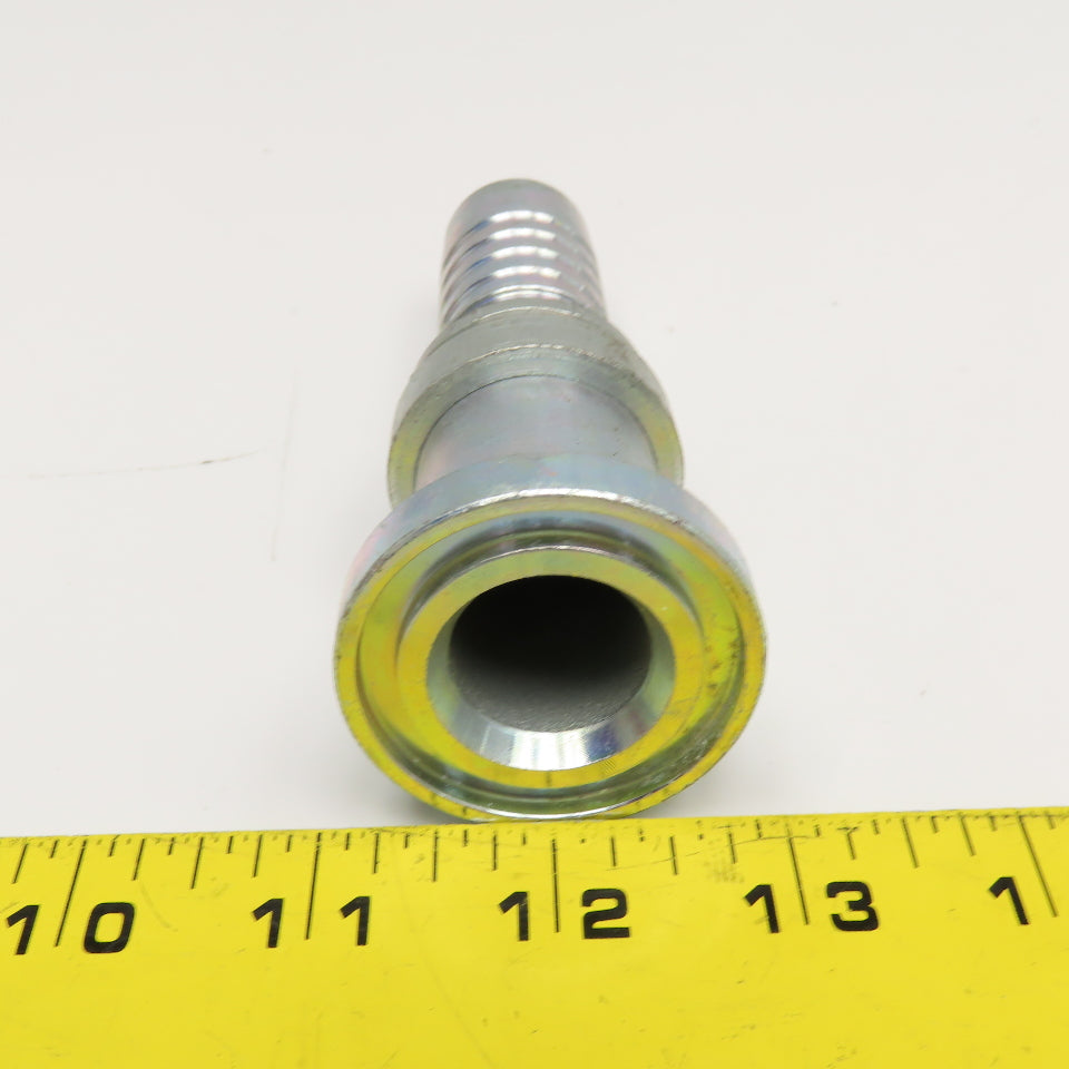Gates 16PCS-16FL 1" (-16) ID Hose x 1" O-Ring Flange Straight Fitting