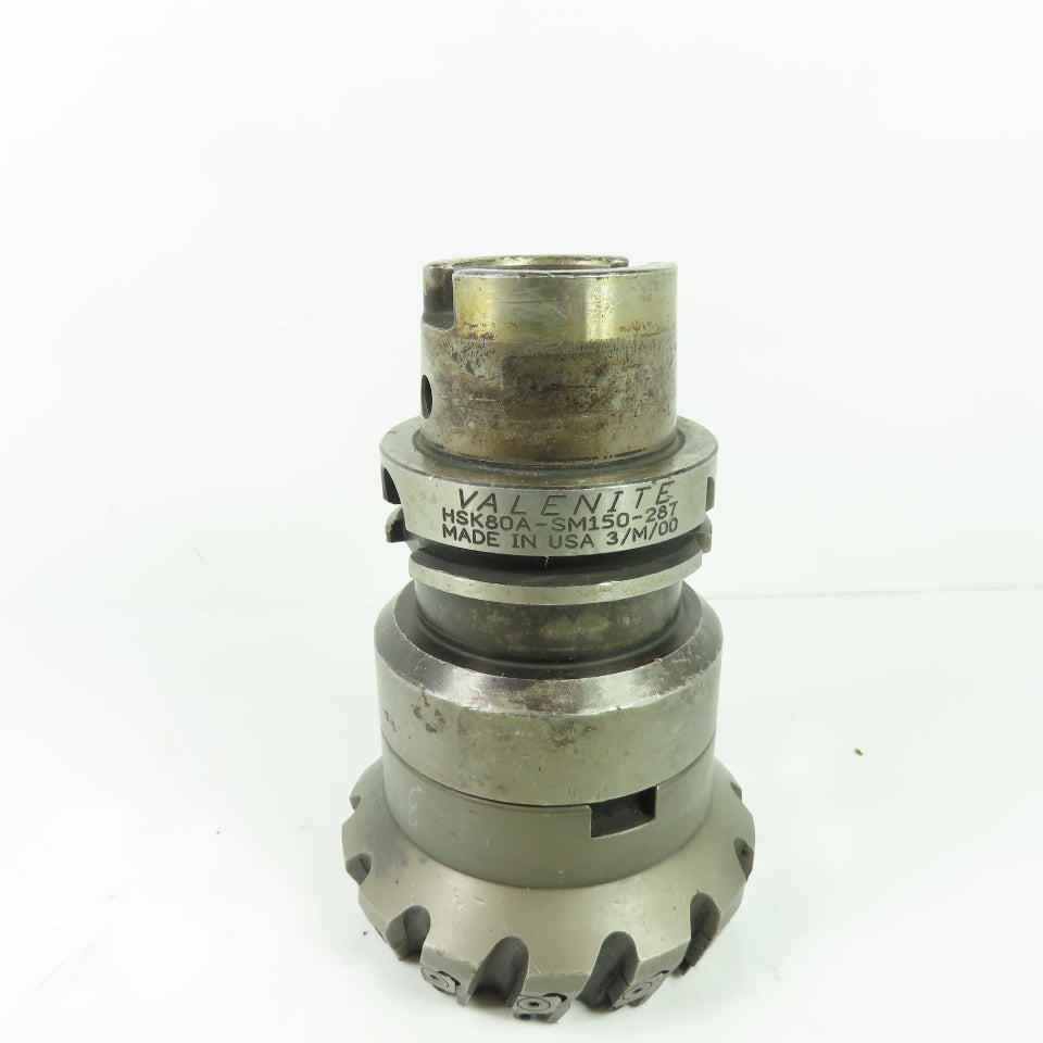 Valenite HSK80A-SM150-287 14-Insert Indexable Shell Face Mill Cuter 4"