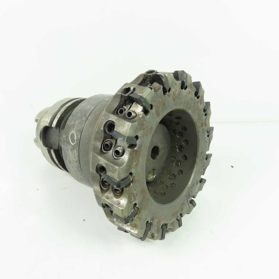 Valenite HSK80A-SM150-287 15-Insert Indexable Shell Face Mill Cuter 4-7/8"