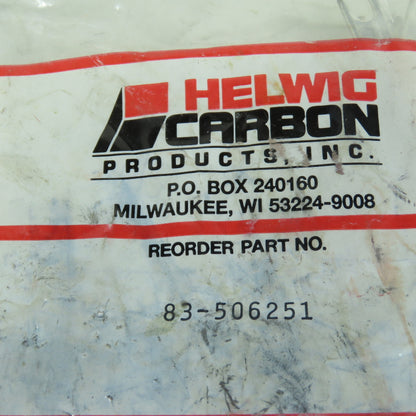 Helwig Carbon Products 83-506251 Motor Brush Replacement Part Lot of 4