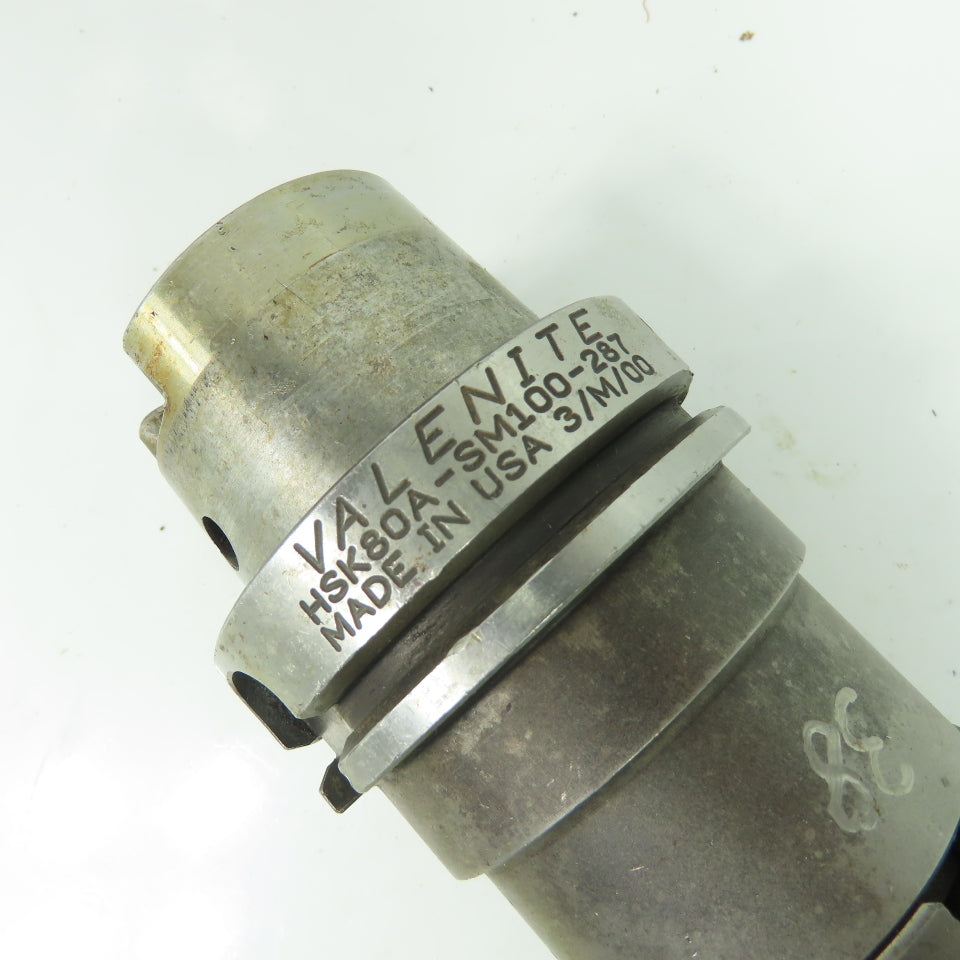 Valenite HSK80A-SM100-287 10-Insert Indexable Shell Face Mill Cuter 3"