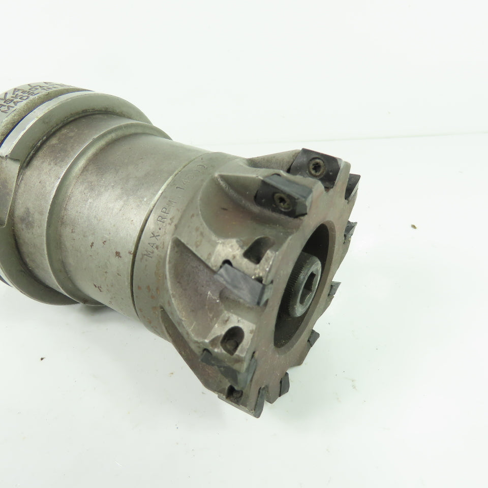 Valenite HSK80A-SM100-287 10-Insert Indexable Shell Face Mill Cuter 3"