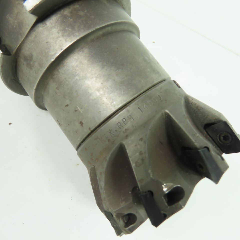 Valenite HSK80A-SM100-287 10-Insert Indexable Shell Face Mill Cuter 3"