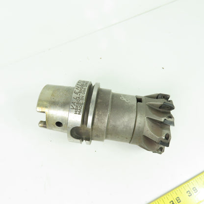 Valenite HSK80A-SM100-287 10-Insert Indexable Shell Face Mill Cuter 3"