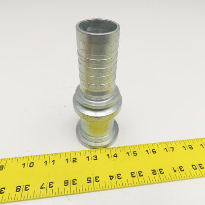 Gates 24PCS-24FL 1-1/2" (-24) ID Hose x 1-1/2" O-Ring Flange Straight Fitting