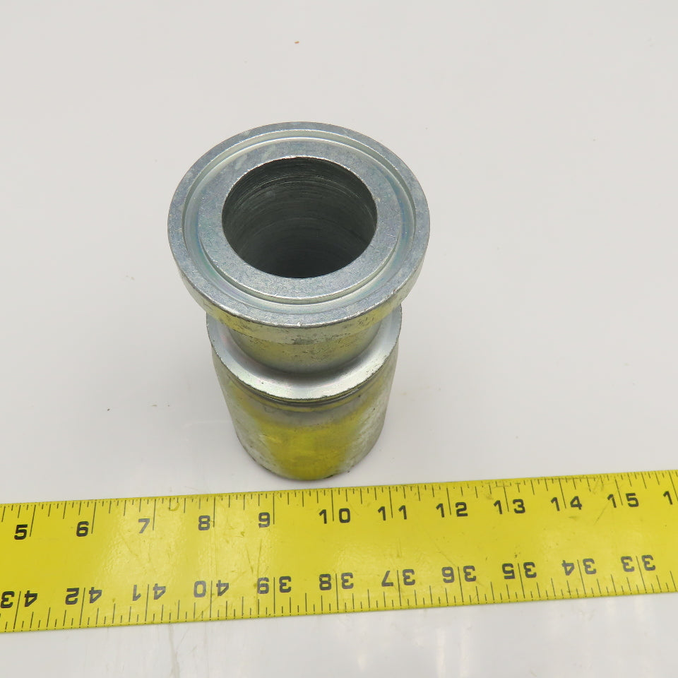 Gates 32GL-32FL 2" (-32) ID Hose x 2" O-Ring Flange Straight Crimp Fitting