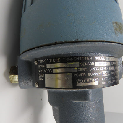 Foxboro E94-Q13L 100-200°F Temperature Transmitter 30VDC Haz Loc 3/4" NPT 4-20Ma