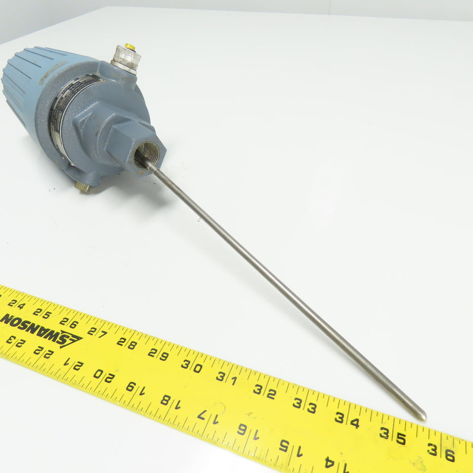 Foxboro E94-Q13L 100-200°F Temperature Transmitter 30VDC Haz Loc 3/4" NPT 4-20Ma