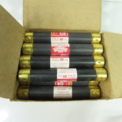Fusetron FRS 3-2/10A Dual Element Time Delay Fuse 600V 3-2/10A Lot Of 9