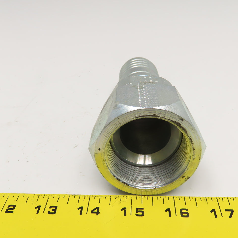 Gates 24GSP-24FJXMM 1-1/2" (-24) ID Hose x 1-1/2" JIC Female Swivel Hose Fitting