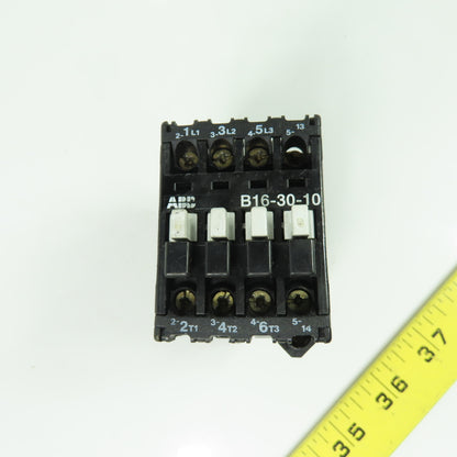 ABB B16-30-10 21A 600V Contactor 110/120V Coil