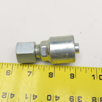 Gates 8G-8FJX 1/2" (-8) ID Hose x 1/2" JIC Female Swivel Crimp Hose Fitting