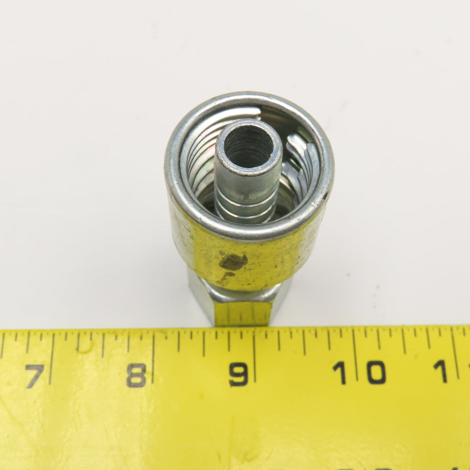 Gates 8G-8FJX 1/2" (-8) ID Hose x 1/2" JIC Female Swivel Crimp Hose Fitting