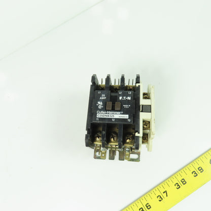 Cutler Hammer C25DNB325 25A Contactor 24V Coil