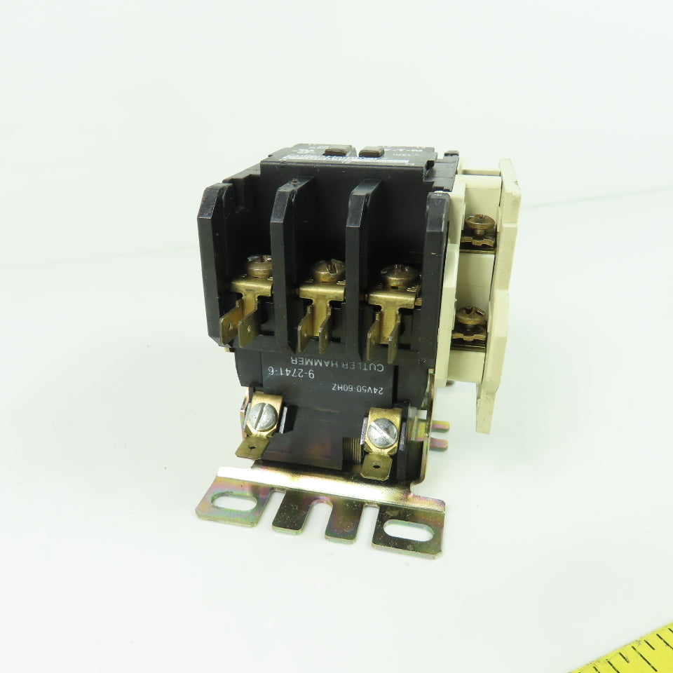 Cutler Hammer C25DNB325 25A Contactor 24V Coil