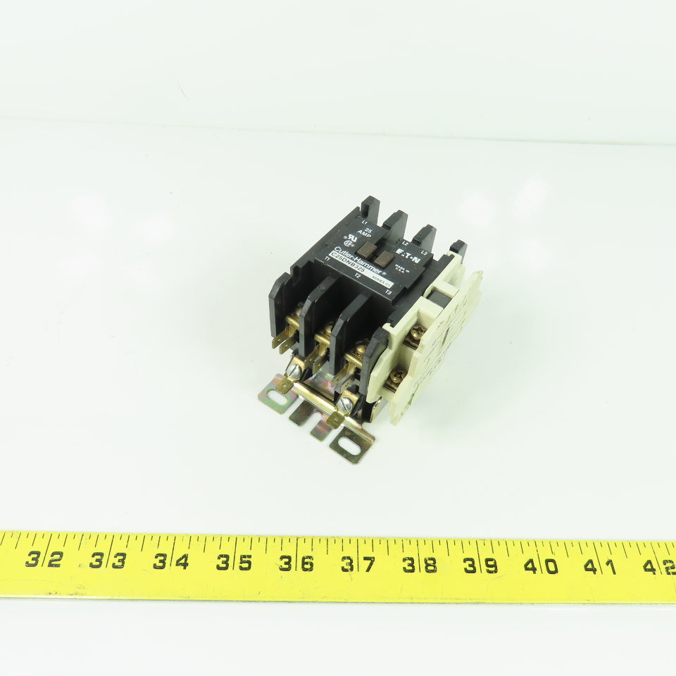 Cutler Hammer C25DNB325 25A Contactor 24V Coil