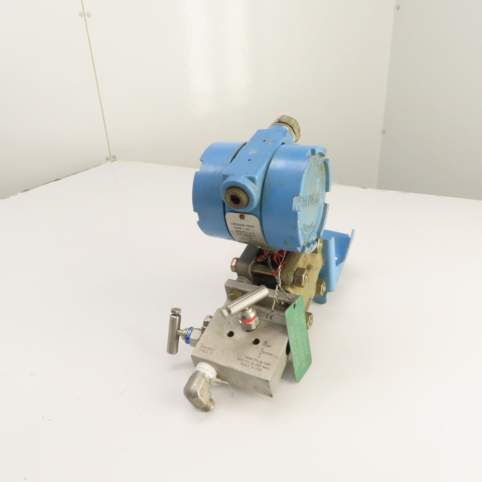 Rosemount 1151GP112281 Differential Pressure Transmitter 4-20mA 316SS Manifold
