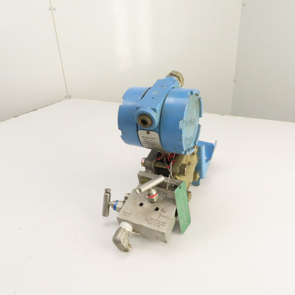 Rosemount 1151GP112281 Differential Pressure Transmitter 4-20mA 316SS Manifold