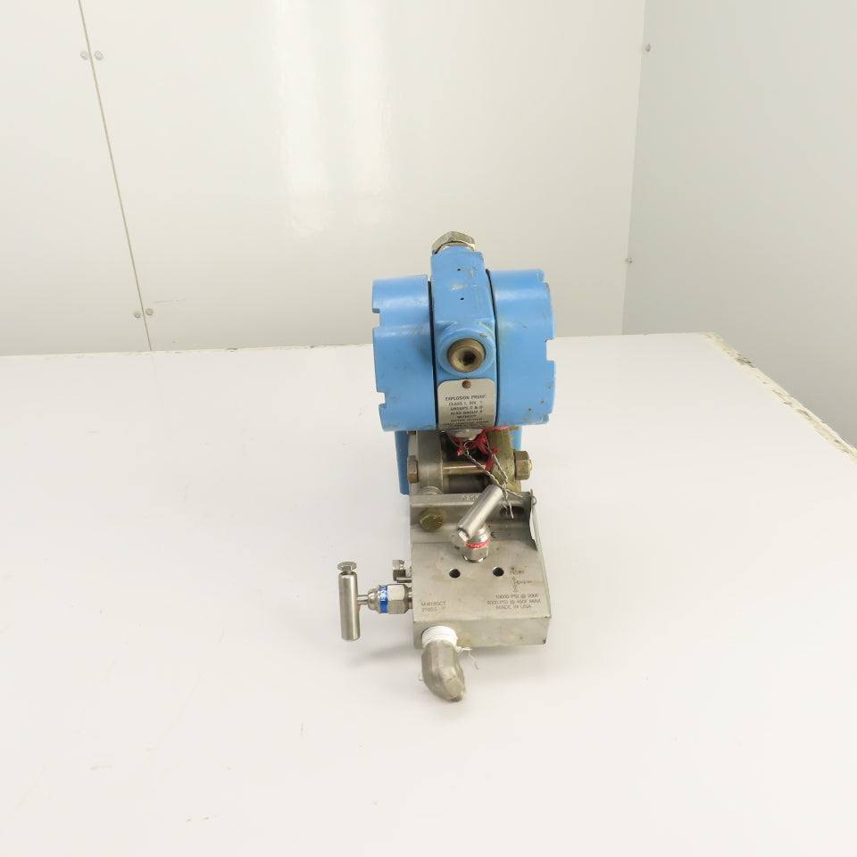Rosemount 1151GP112281 Differential Pressure Transmitter 4-20mA 316SS Manifold