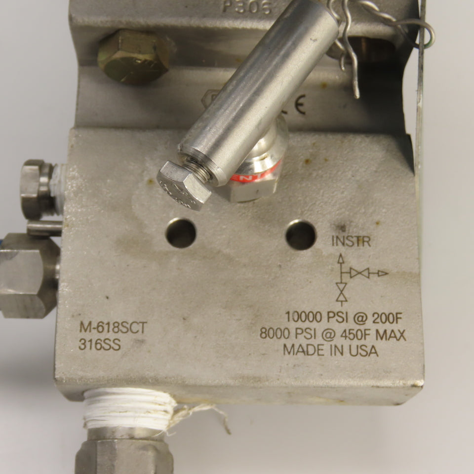 Rosemount 1151GP112281 Differential Pressure Transmitter 4-20mA 316SS Manifold