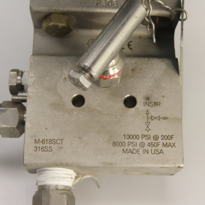 Rosemount 1151GP112281 Differential Pressure Transmitter 4-20mA 316SS Manifold