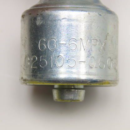Gates 6G-6MPX 3/8" (-6) ID Hose x 3/8" NPT Male Straight Hose Fitting Lot Of 3