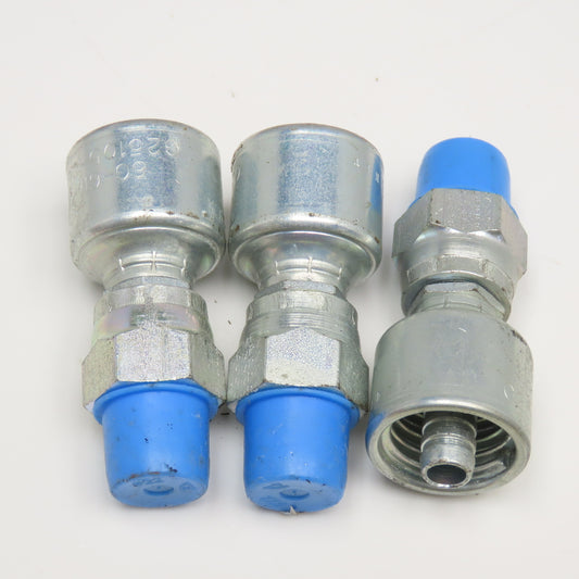 Gates 6G-6MPX 3/8" (-6) ID Hose x 3/8" NPT Male Straight Hose Fitting Lot Of 3