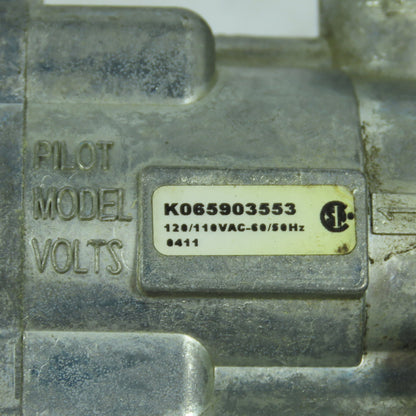 Parker K08590353553 N3554900153 Pneumatic Valve 120/110VAC-60/50Hz 140 PSIG 1/2"